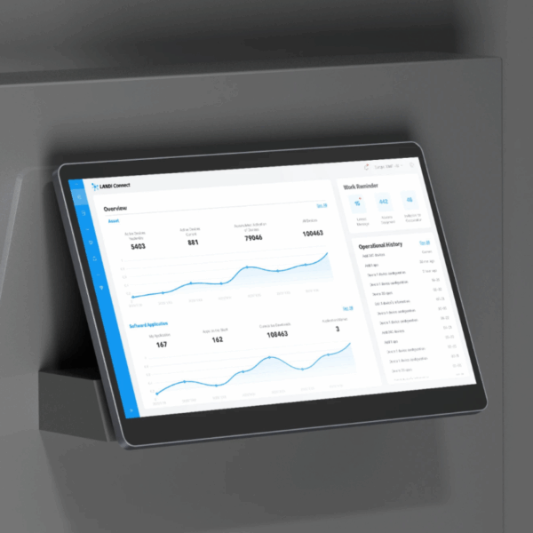 LANDI C20DS 15.6" Touchscreen Display with NFC and POE - Image 3